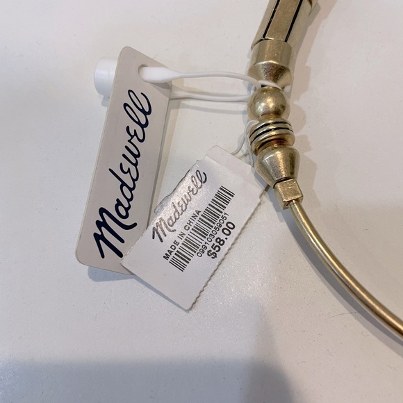 Madewell Brushed Gold Collar Necklace - Picture 3 of 3